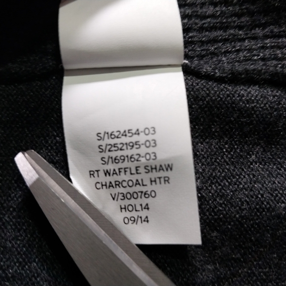 GAP Charcoal Open-Front Cardigan - Picture 5 of 7